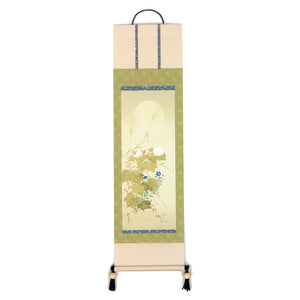 [Model] Hanging scroll "Full Moon on Autumn grass" : Matsumoto Craft Works Matsumoto Yoshihiko - Completed 1:12 scale 211