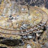 冬季森林铁路-Mini Layout: Art Stage K 造型作品 1:87 比例 HO 窄