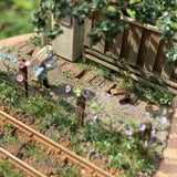 When Morning Glories Bloom : Art Stage K diorama work 1:87scale HO Narrow