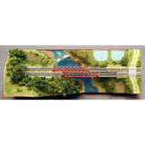 Puente de celosía de doble vía : Norihisa Matsumoto Pintado tamaño 1:150
