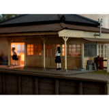 375-05 Local Private Railway Station "Kominato Railway Takataki Station" Type : Modeling 375 diorama work 1:80scale(HO)