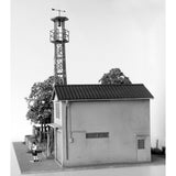 375-10 Fire watch tower and Shrine : Modeling 375, diorama work 1:80 scale