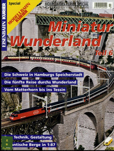 Miniature Wonderland vol. 6 Modelbahn Courier Special Edition: KE Publishing (Book) German