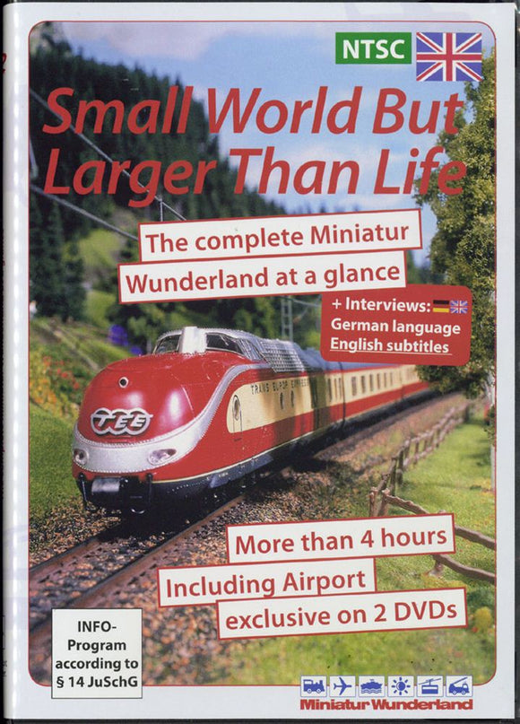 2 DVDs Small World But Larger Than Life: A Miniature Wonderland (DVD) English