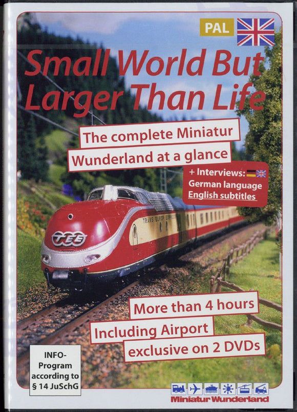 ¡Un mundo pequeño pero más grande que la vida: un país de las maravillas en miniatura (DVD) en inglés!